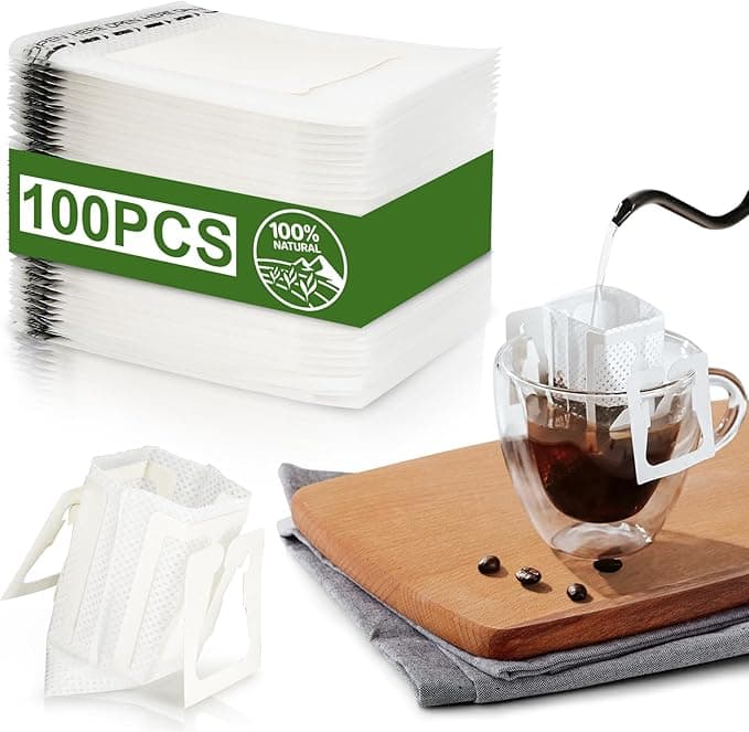 Hanging Ear Drip Coffee Bags Single Serve Disposable Pour Over Filter Bag